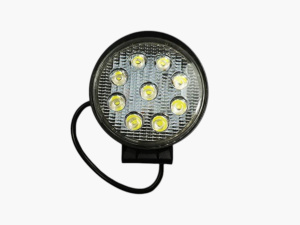 Фара светодиодная круглая, тонкая, рассеянный, 27Вт, 10‑30V 02709CF‑30